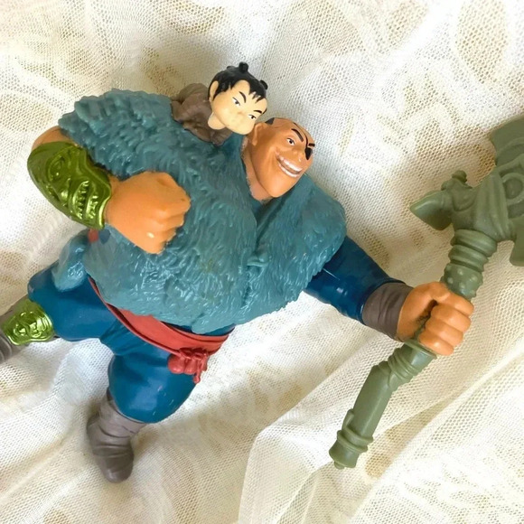 Action Figure Soldier with Cartoon Asian Baby Miniature Figurine Collectible - Picture 7 of 8